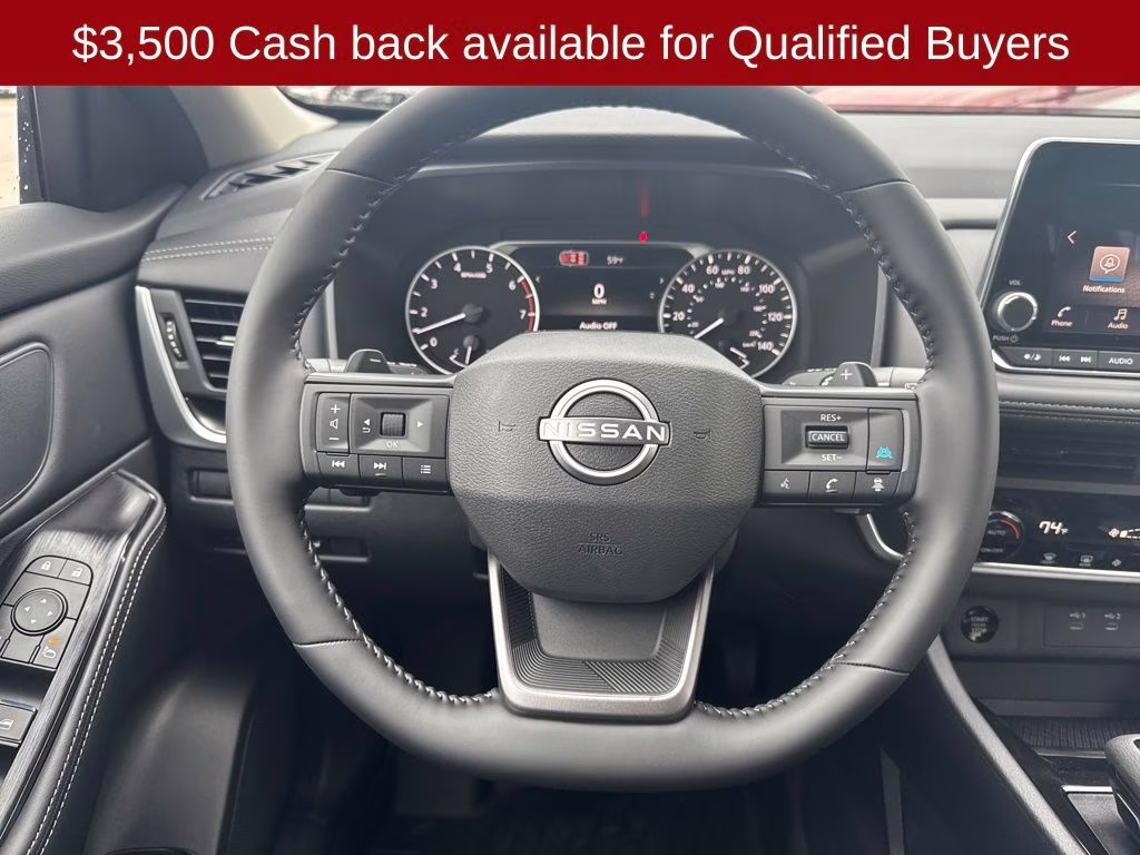 2026 Super Black Nissan Rogue SV FWD SUV