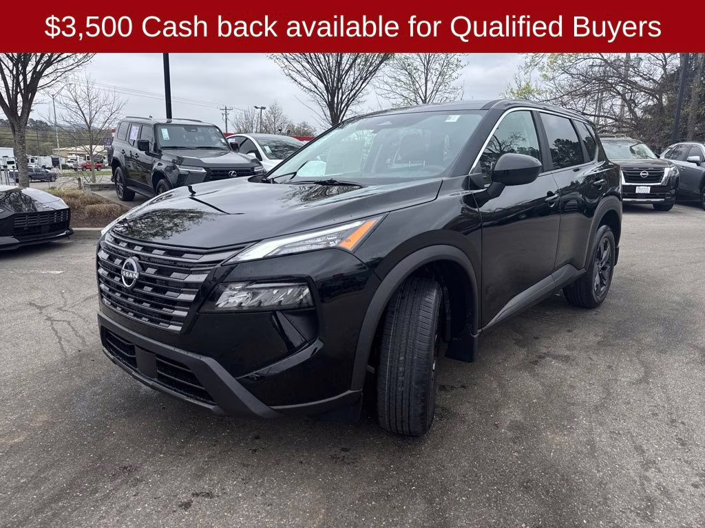 2026 Super Black Nissan Rogue SV FWD SUV