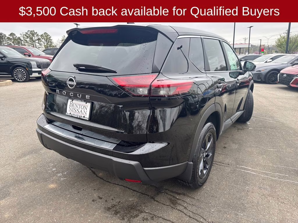 2026 Super Black Nissan Rogue SV FWD SUV