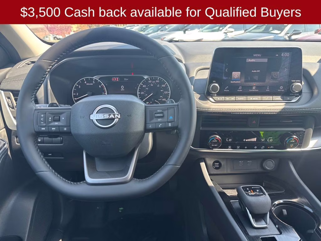 2026 Super Black Nissan Rogue SV FWD SUV