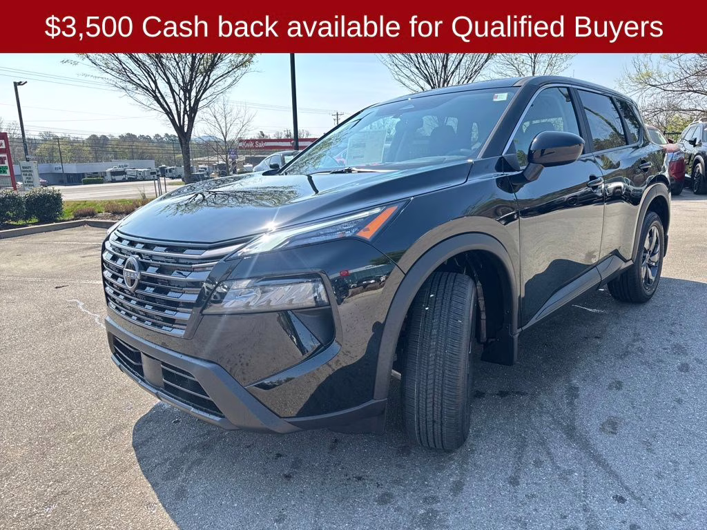 2026 Super Black Nissan Rogue SV FWD SUV