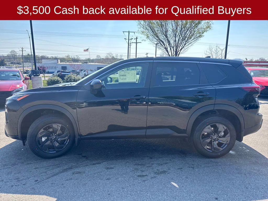 2026 Super Black Nissan Rogue SV FWD SUV