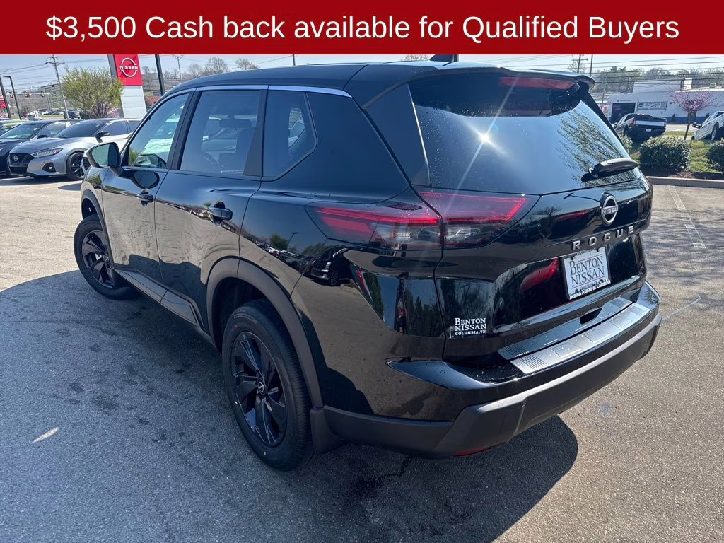 2026 Super Black Nissan Rogue SV FWD SUV