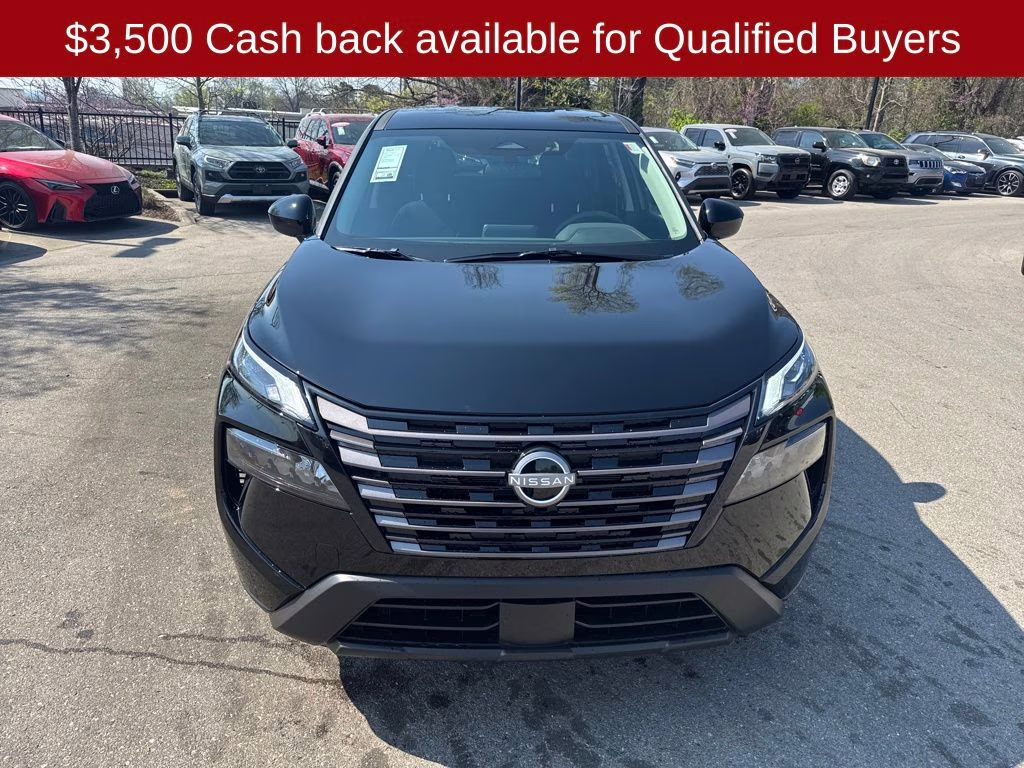 2026 Super Black Nissan Rogue SV FWD SUV