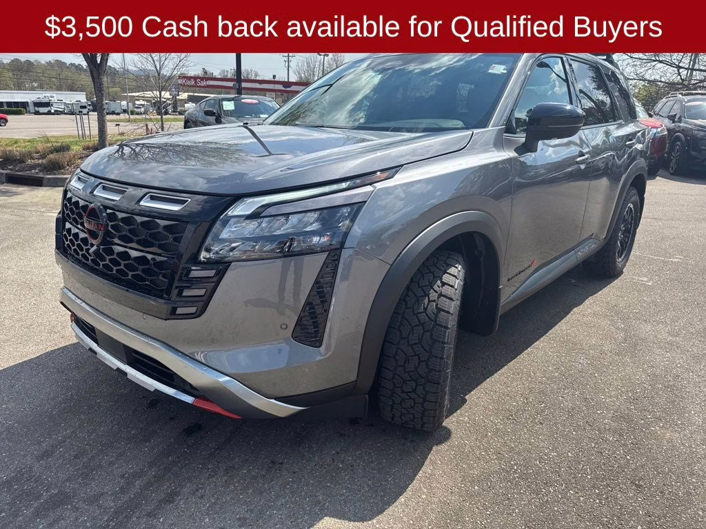 2026 Gun Metallic Nissan Pathfinder Rock Creek 4X4 SUV