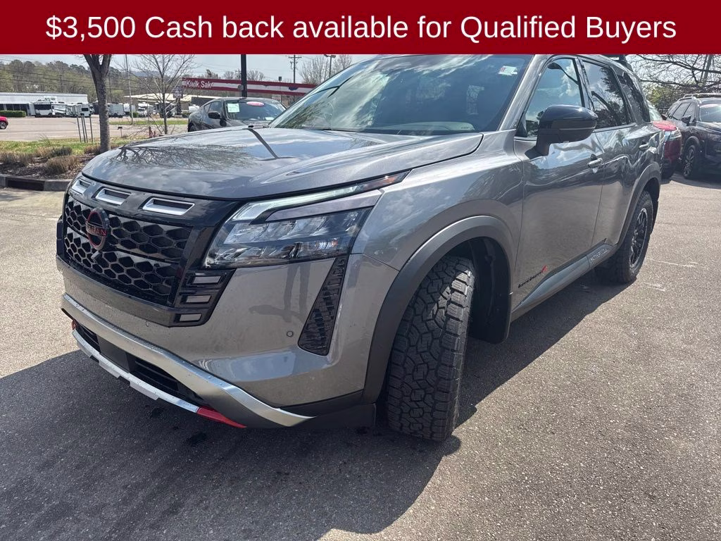 2026 Gun Metallic Nissan Pathfinder Rock Creek 4X4 SUV