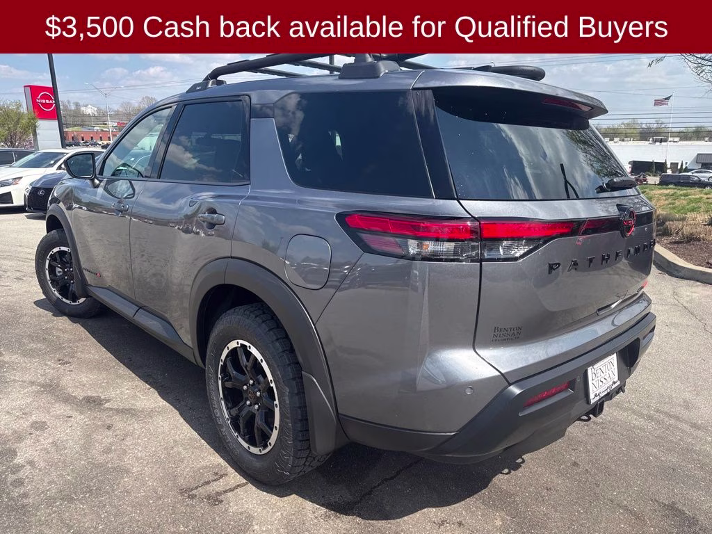 2026 Gun Metallic Nissan Pathfinder Rock Creek 4X4 SUV