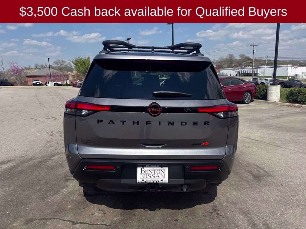 2026 Gun Metallic Nissan Pathfinder Rock Creek 4X4 SUV