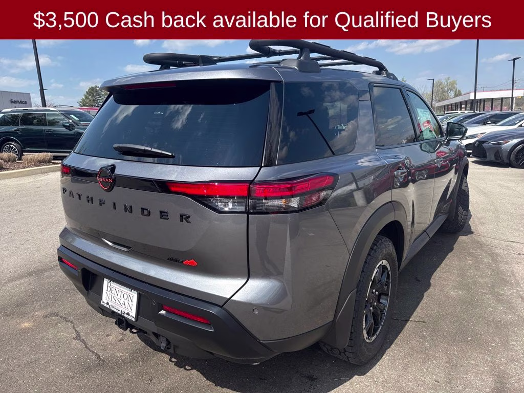 2026 Gun Metallic Nissan Pathfinder Rock Creek 4X4 SUV