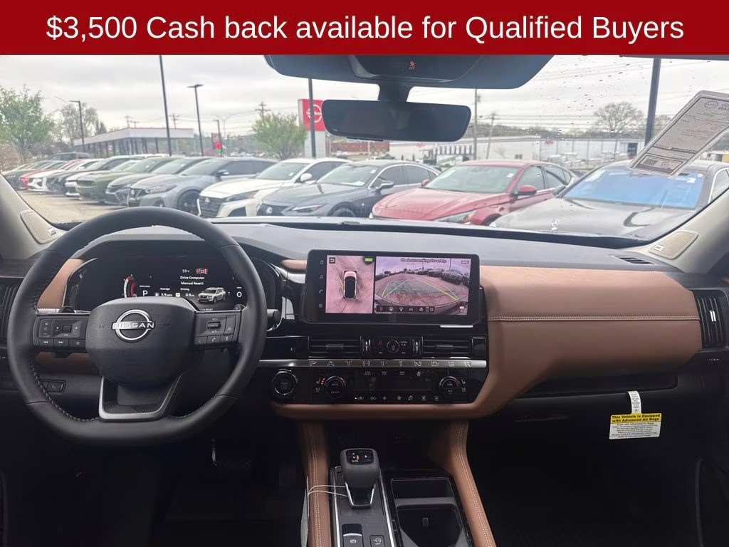 2026 Deep Ocean Blue Pearl Nissan Pathfinder Platinum 4X4 SUV