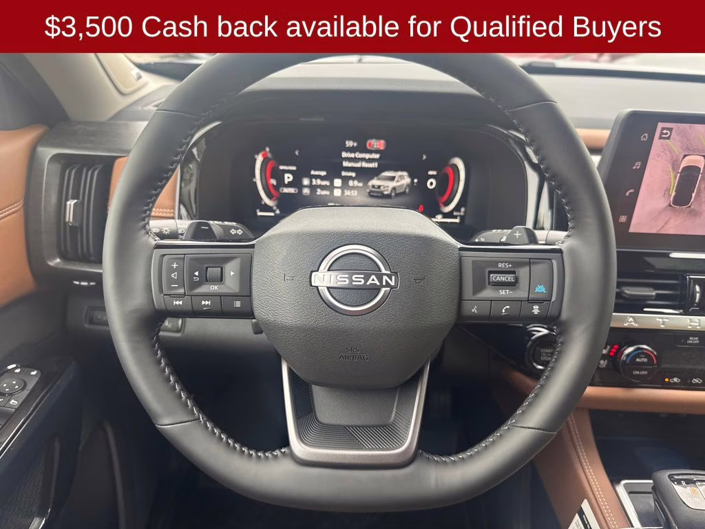 2026 Deep Ocean Blue Pearl Nissan Pathfinder Platinum 4X4 SUV