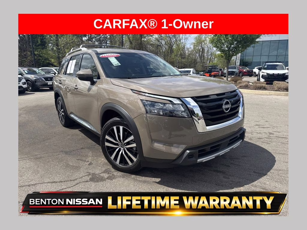 2025 Baja Storm Nissan Pathfinder Platinum 4X4 SUV