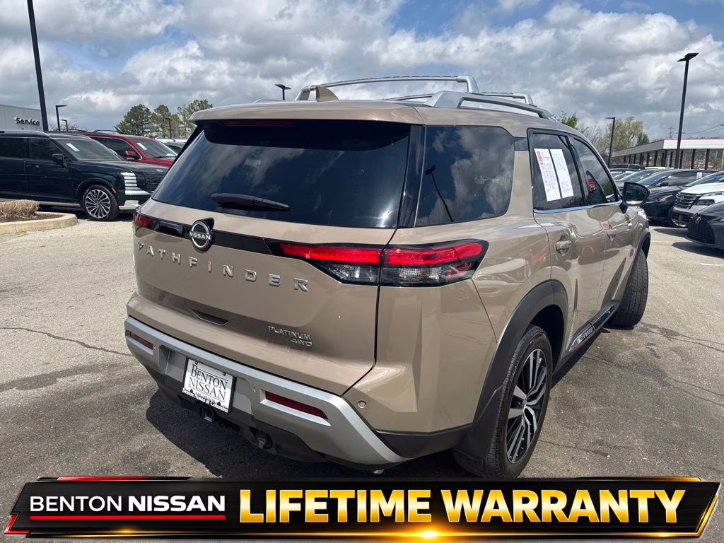 2025 Baja Storm Nissan Pathfinder Platinum 4X4 SUV