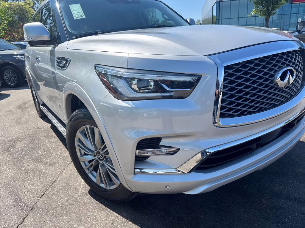 2020 Liquid Platinum INFINITI QX80 LUXE RWD SUV