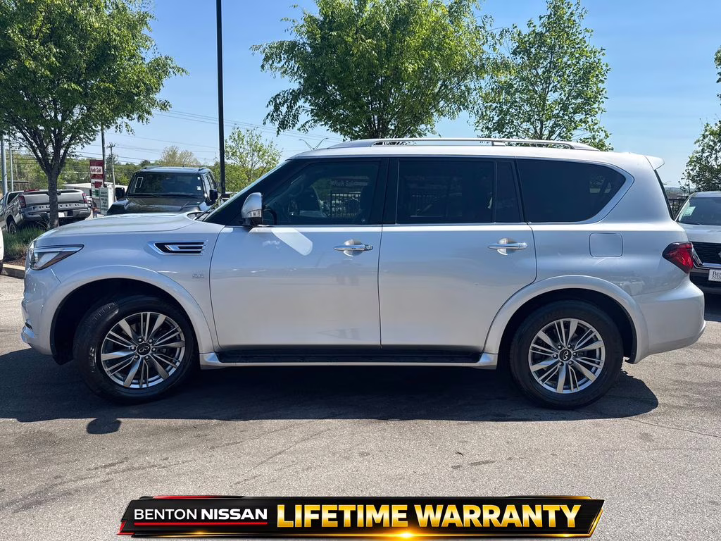 2020 Liquid Platinum INFINITI QX80 LUXE RWD SUV