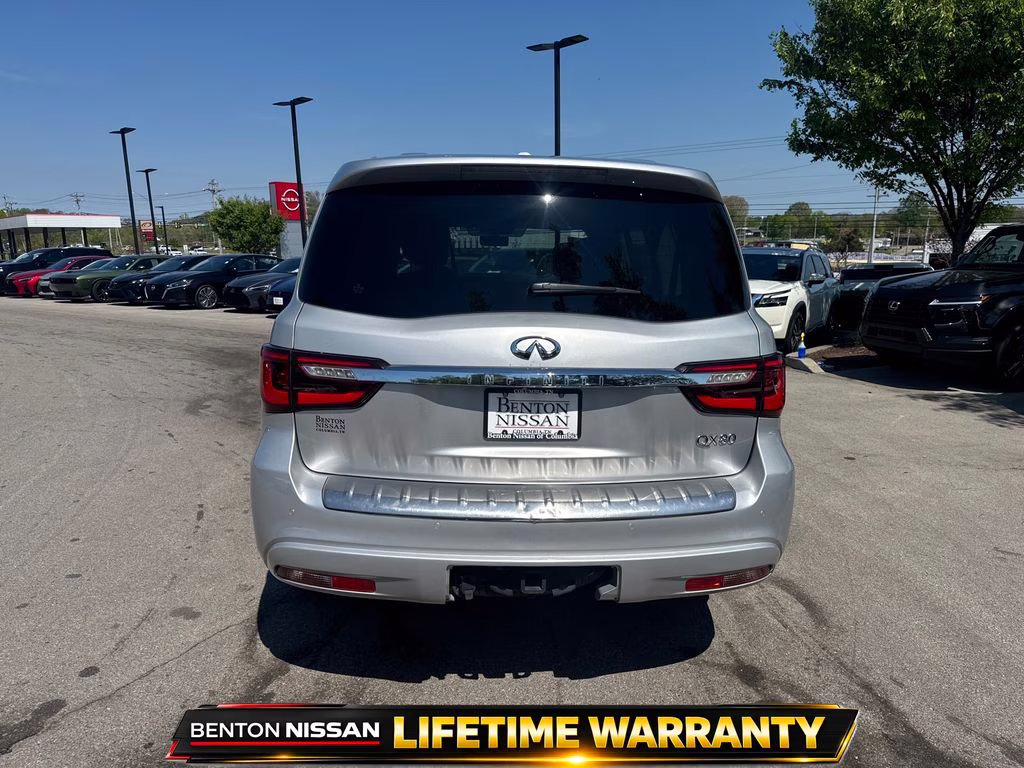 2020 Liquid Platinum INFINITI QX80 LUXE RWD SUV