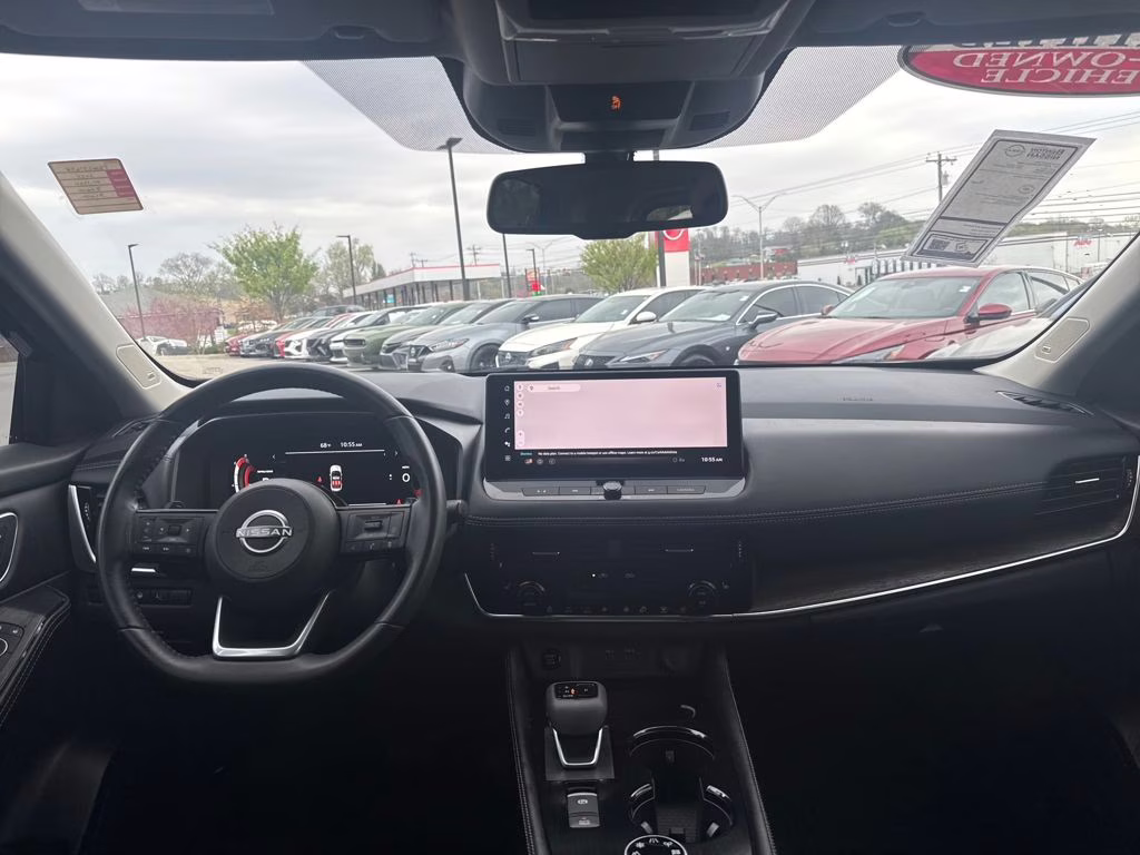 2024 Super Black Nissan Rogue Platinum AWD SUV