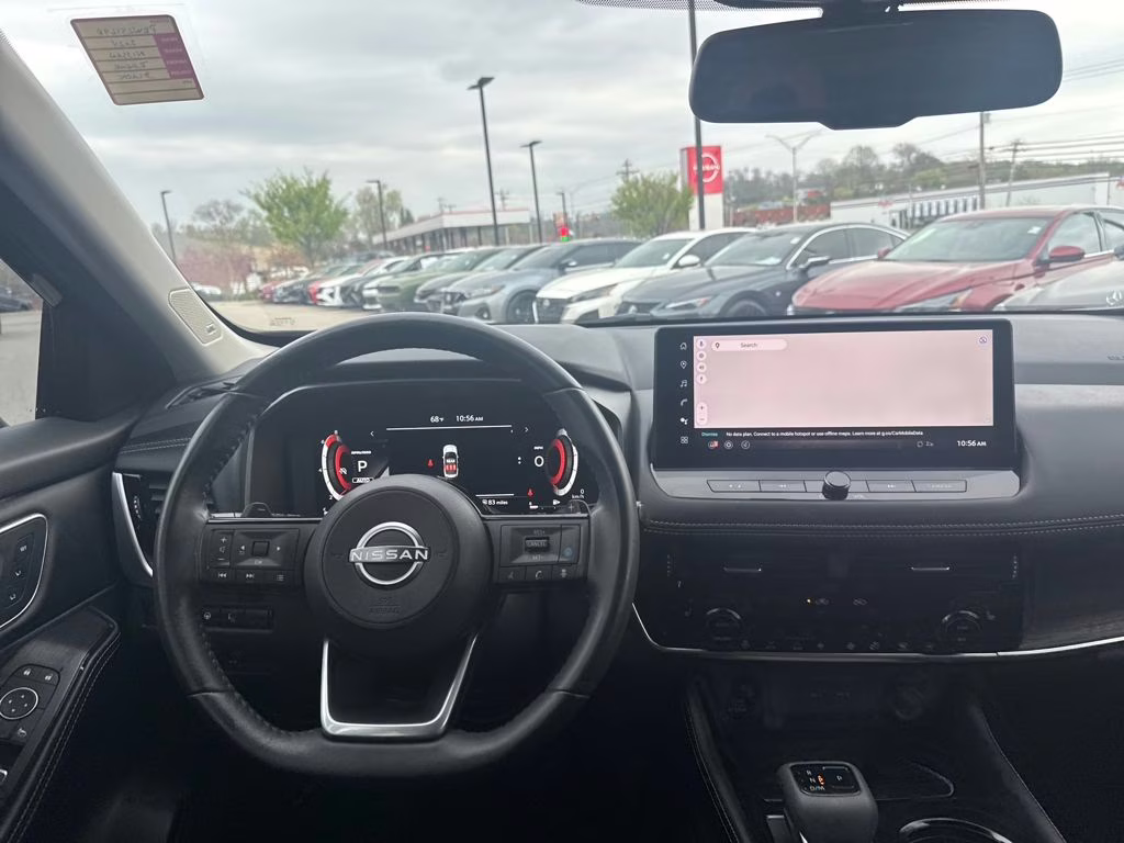 2024 Super Black Nissan Rogue Platinum AWD SUV