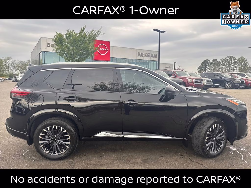 2024 Super Black Nissan Rogue Platinum AWD SUV