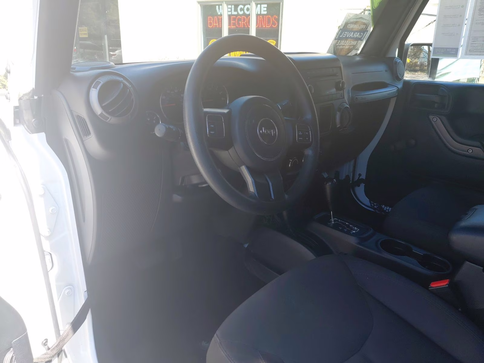 2016 Bright White Clearcoat Jeep Wrangler Sport 4X4 SUV