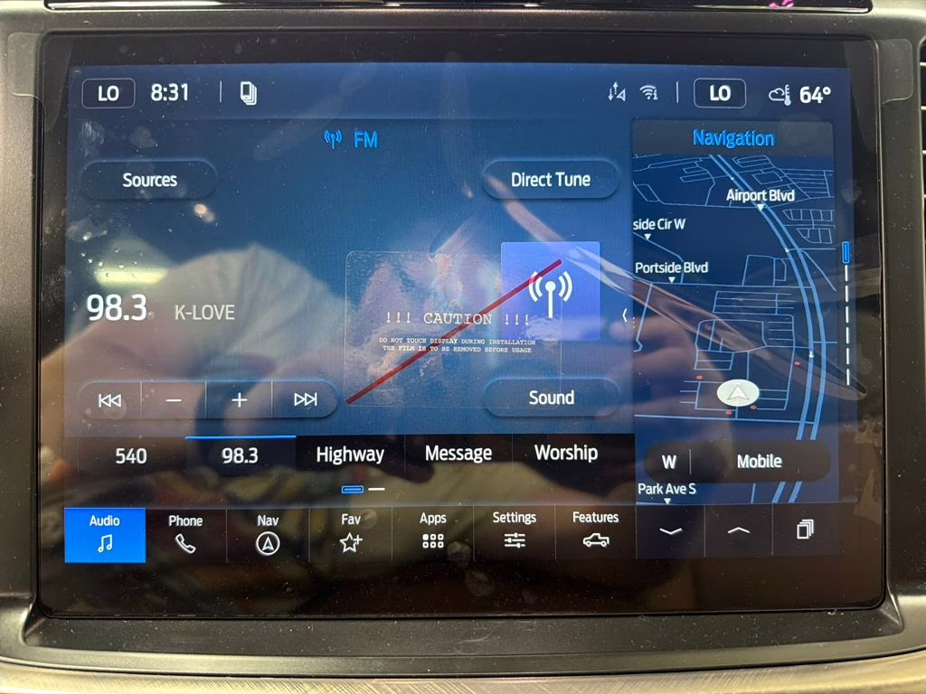 2026 STAR WHITE Ford F-150 King Ranch 4X4 Truck