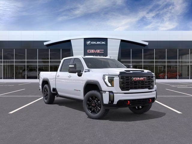 2026 Summit White GMC Sierra 2500HD AT4 4X4 Truck