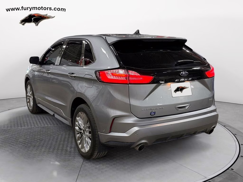 2024 Iconic Silver Metallic Ford Edge Titanium Elite Pkg w/Pano Roof AWD SUV