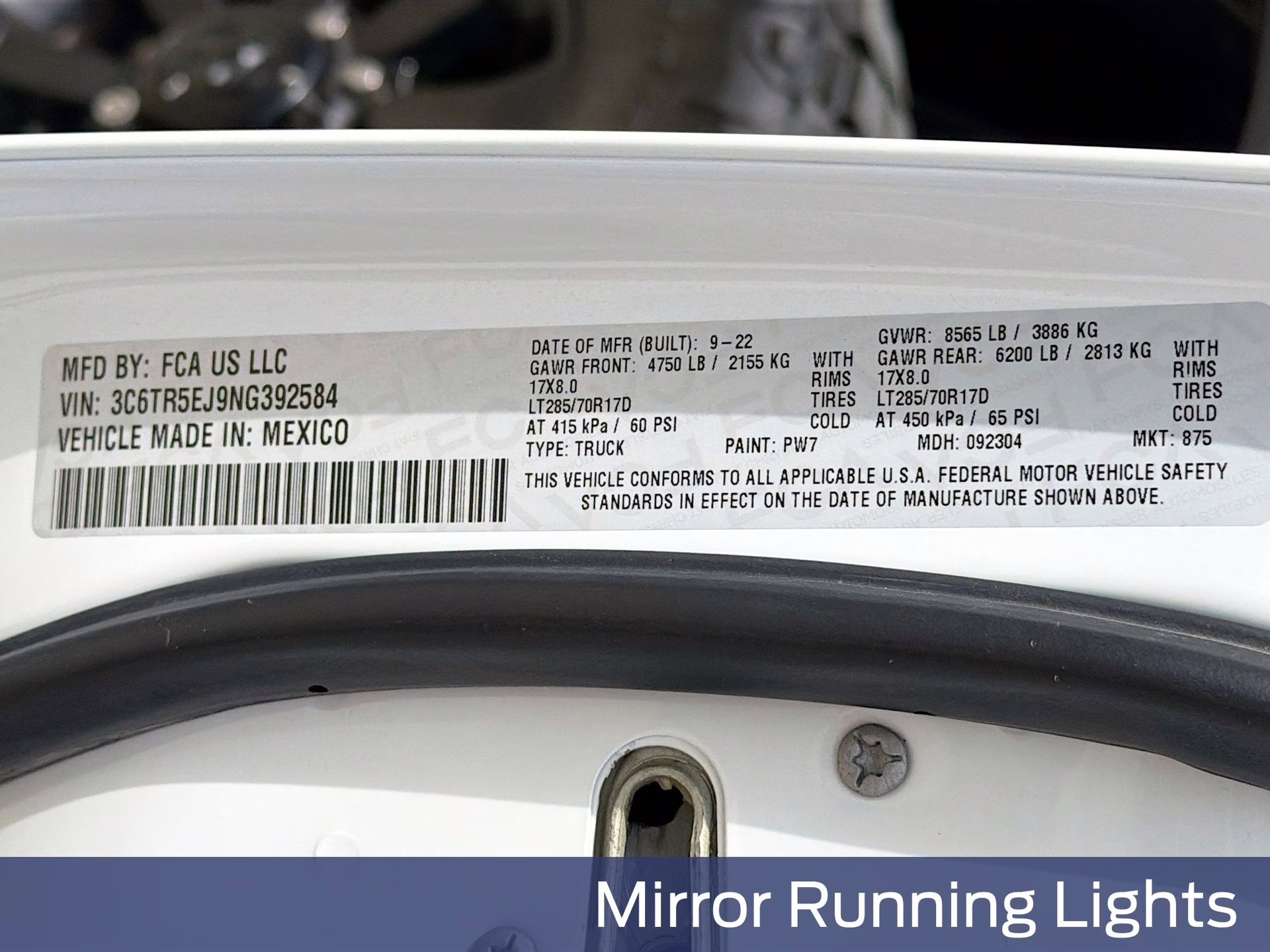 2022 Bright White Clearcoat Ram 2500 Power Wagon 4X4 Truck