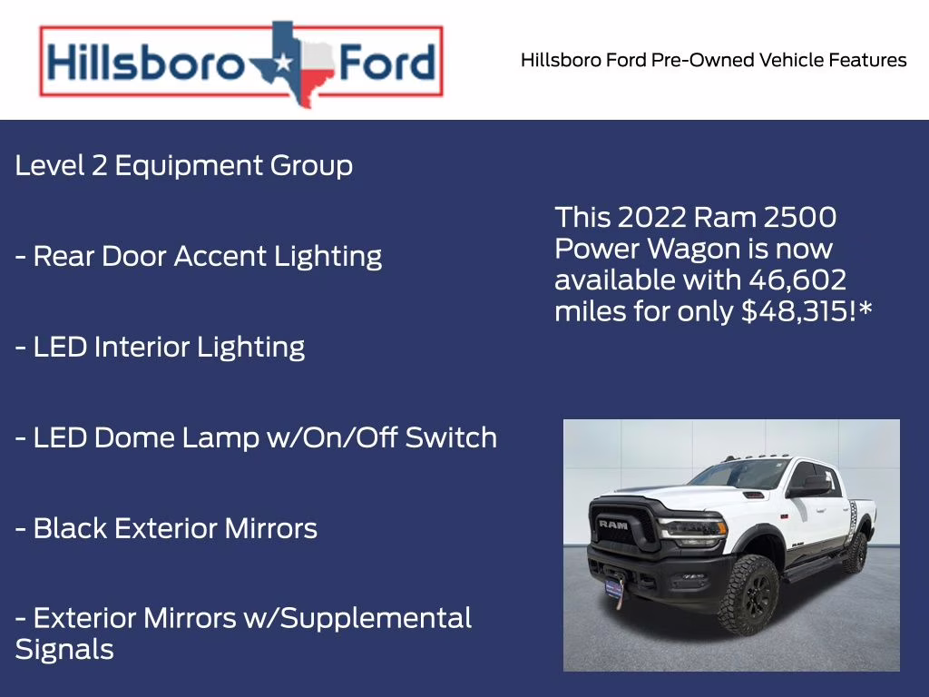 2022 Bright White Clearcoat Ram 2500 Power Wagon 4X4 Truck