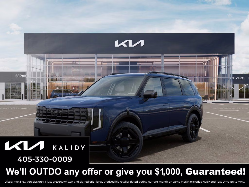 2027 Midnight Lake Blue Kia Telluride Hybrid X-Line SX AWD SUV