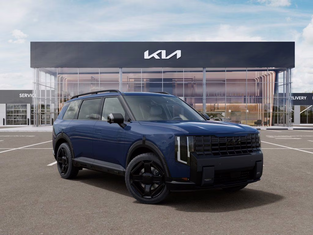 2027 Midnight Lake Blue Kia Telluride Hybrid X-Line SX AWD SUV