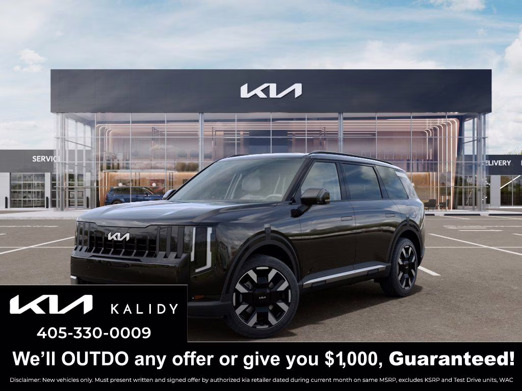 2027 Ebony Black Kia Telluride S AWD SUV