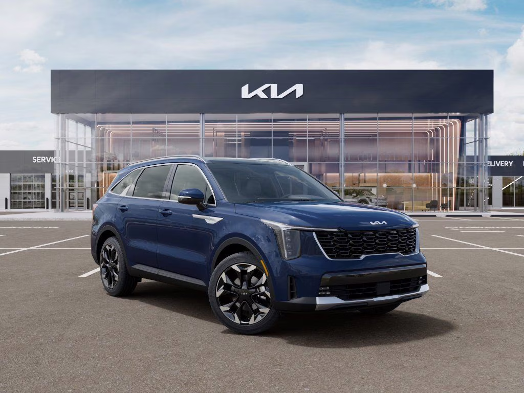 2026 Midnight Lake Blue Kia Sorento EX FWD SUV