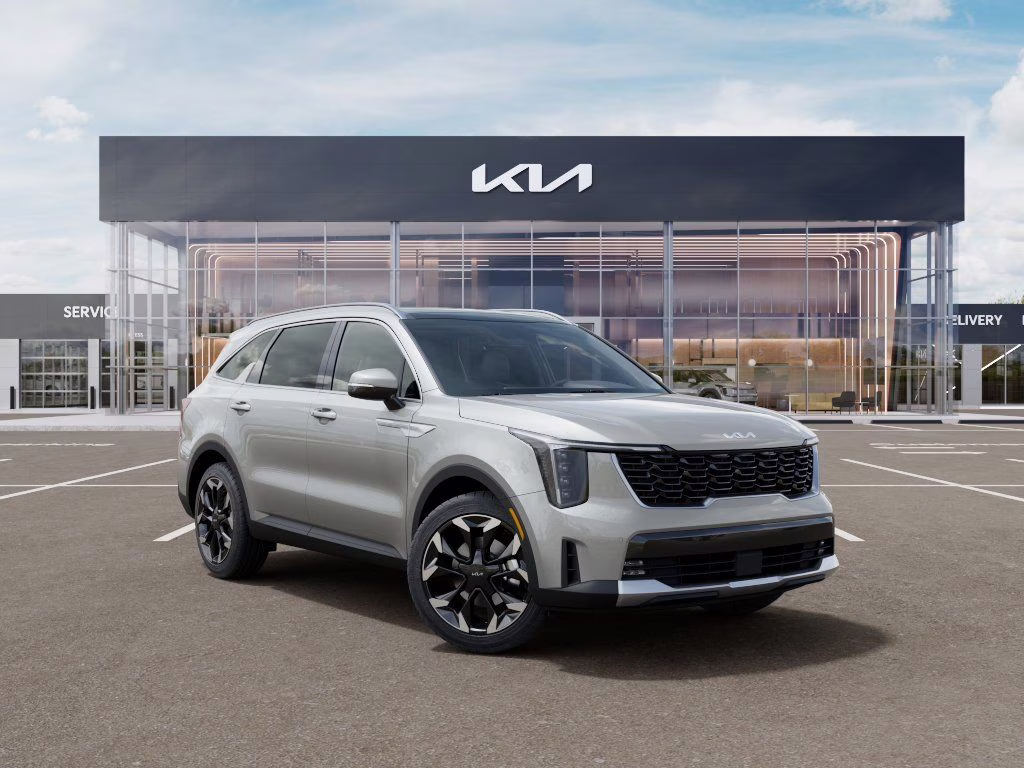 2026 Ivory Silver Kia Sorento EX FWD SUV