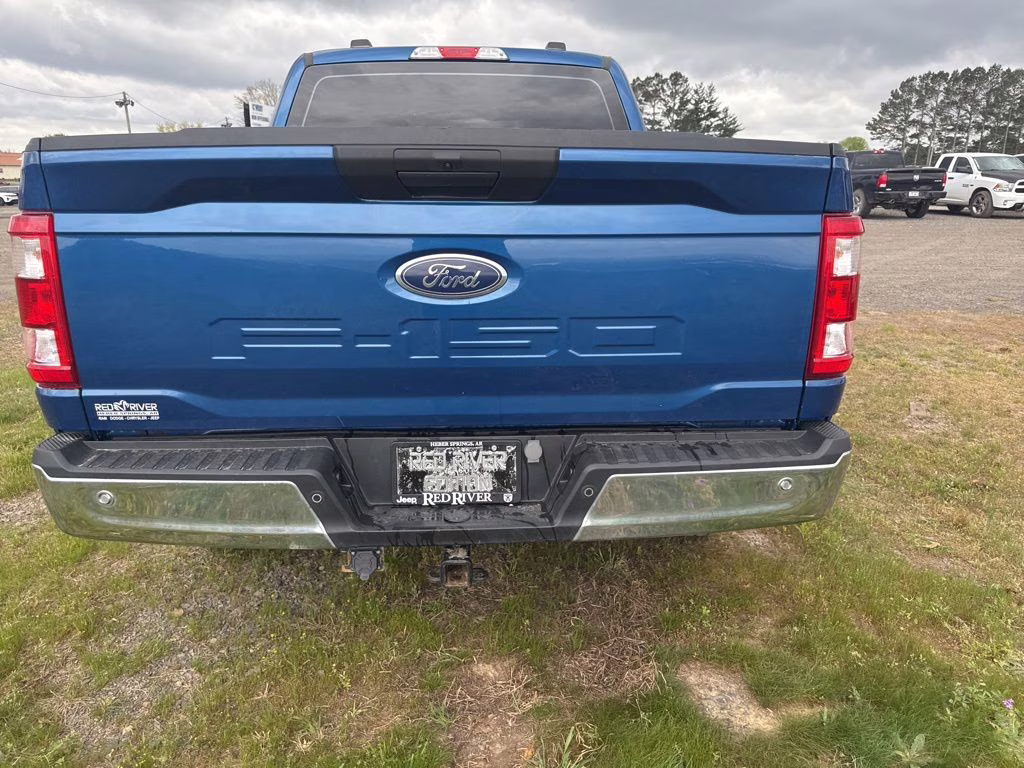2023 Atlas Blue Metallic Ford F-150 XL 4X4 Truck