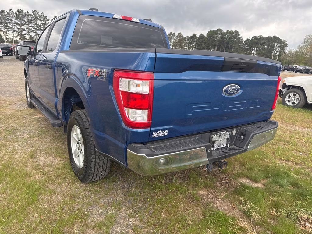 2023 Atlas Blue Metallic Ford F-150 XL 4X4 Truck