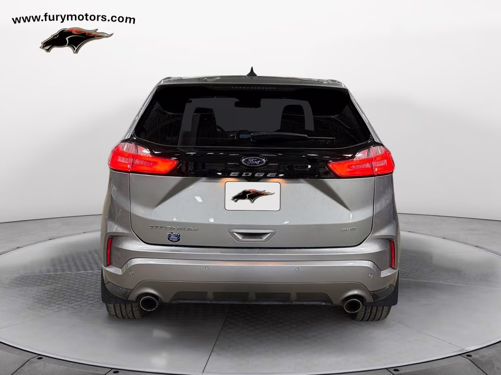 2024 Iconic Silver Metallic Ford Edge Titanium Elite Pkg w/Pano Roof AWD SUV