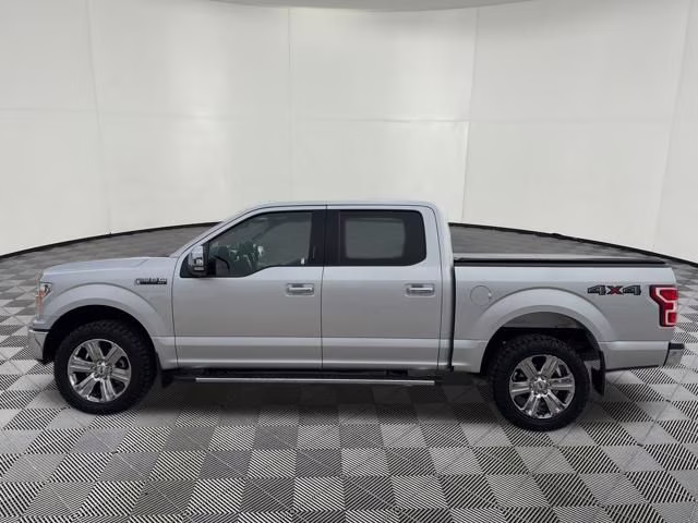 2019 Ingot Silver Ford F-150 XLT 4X4 Truck