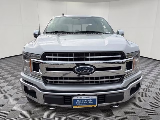2019 Ingot Silver Ford F-150 XLT 4X4 Truck