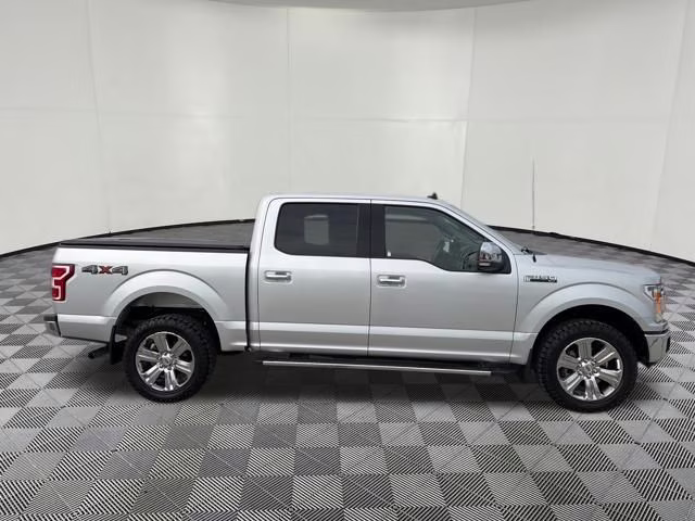 2019 Ingot Silver Ford F-150 XLT 4X4 Truck