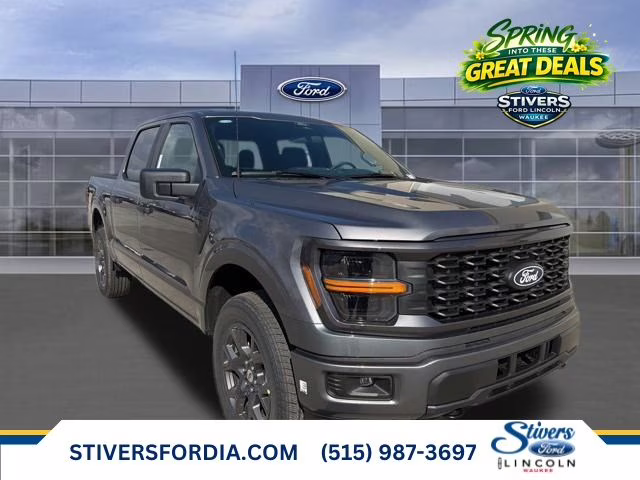 2026 Carbonized Gray Metallic Ford F-150 STX 4X4 Truck