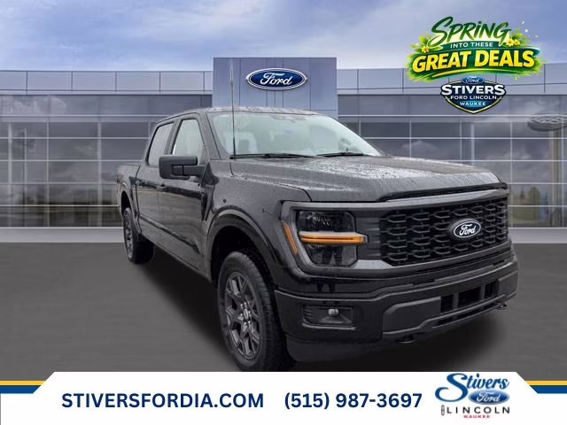 2026 Agate Black Metallic Ford F-150 STX 4X4 Truck