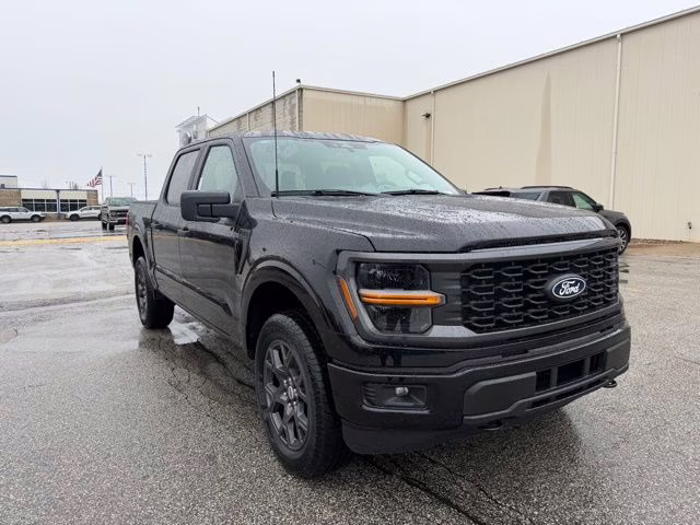 2026 Agate Black Metallic Ford F-150 STX 4X4 Truck