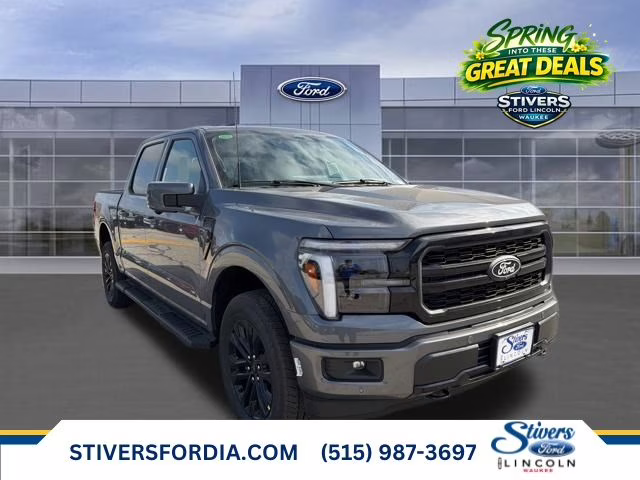 2026 Carbonized Gray Metallic Ford F-150 Lariat 4X4 Truck