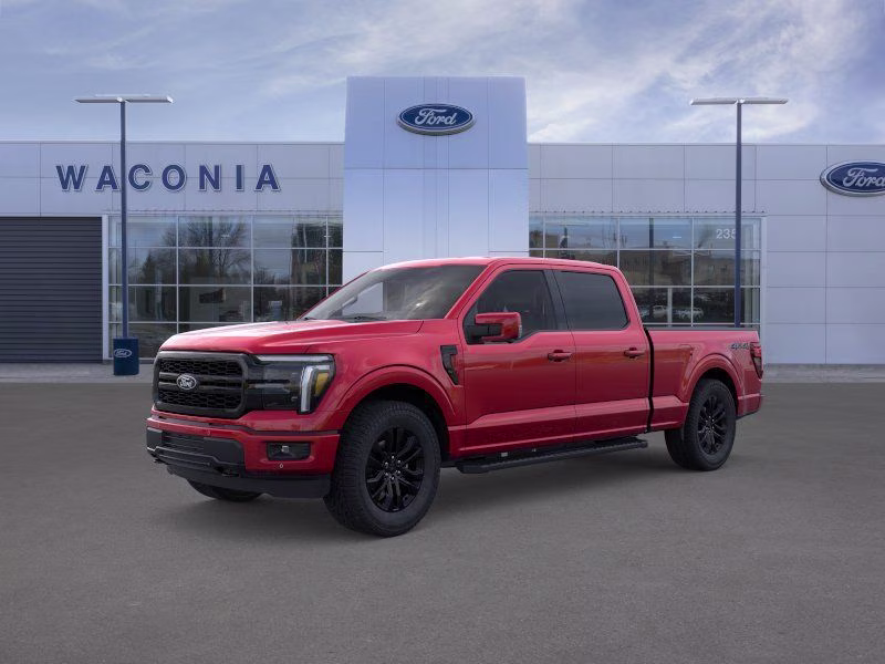 2026 Ruby Red Metallic Tinted Clearcoat Ford F-150 Lariat 4X4 Truck