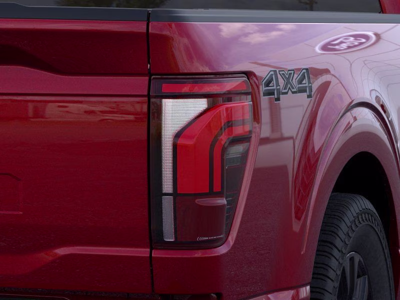 2026 Ruby Red Metallic Tinted Clearcoat Ford F-150 Lariat 4X4 Truck