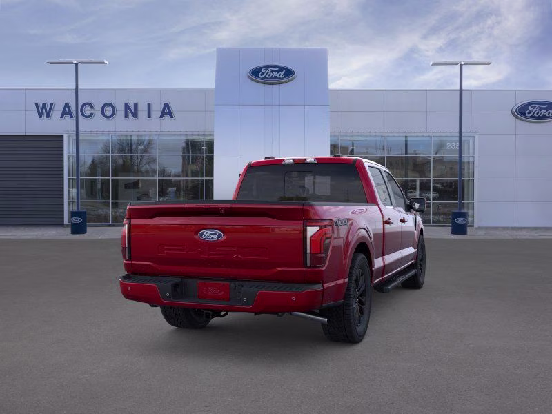 2026 Ruby Red Metallic Tinted Clearcoat Ford F-150 Lariat 4X4 Truck