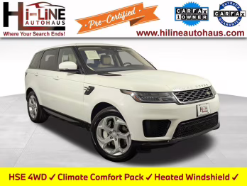 2019 Fuji White Land Rover Range Rover Sport HSE AWD SUV