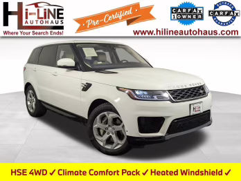 2019 Fuji White Land Rover Range Rover Sport HSE AWD SUV