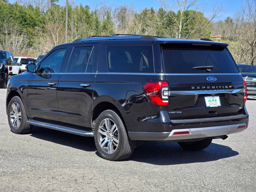 2022 Black Metallic Ford Expedition Max Limited 4X4 SUV